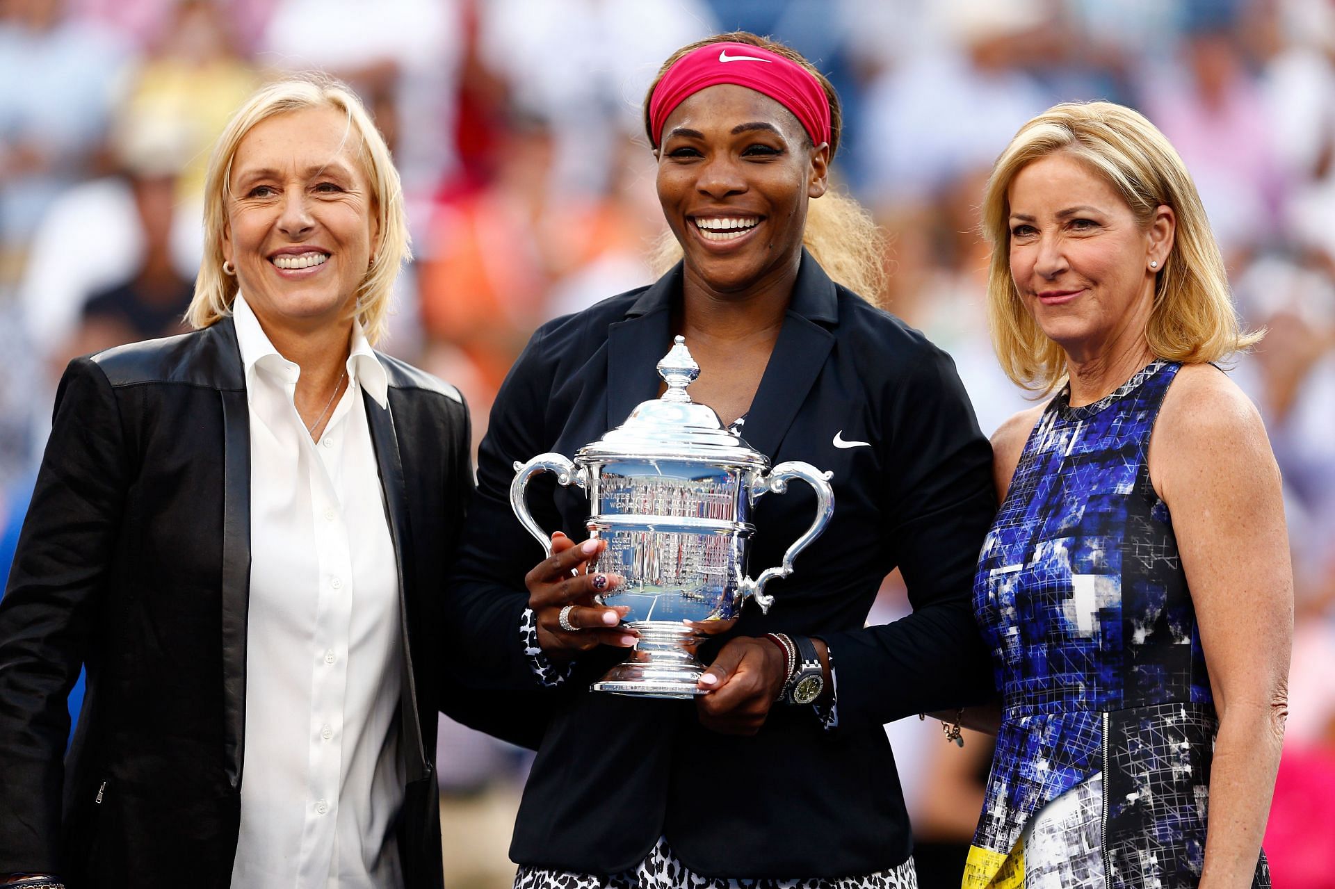 Martina Navratilova, Serena Williams and Chris Evert - Source: Getty